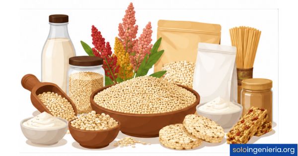 productos derivados de la quinua industrializada