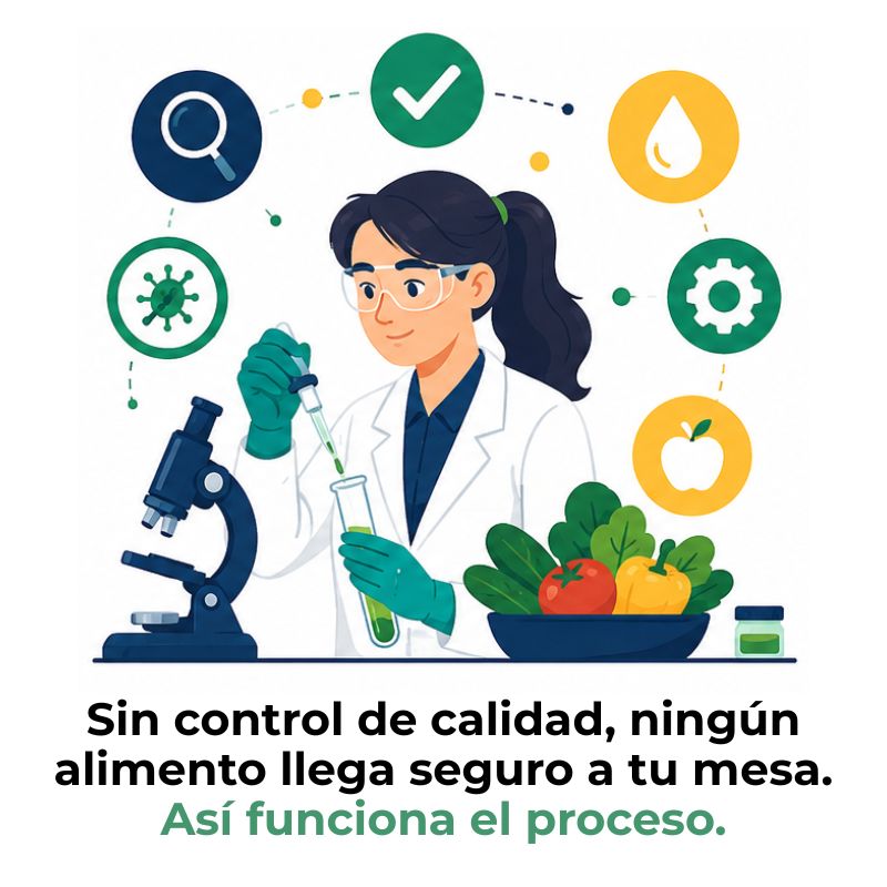 control de calidad alimentaria