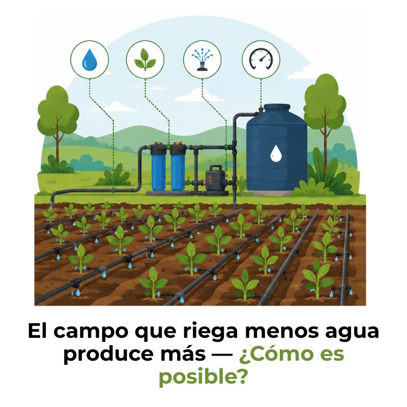 qué es el riego tecnificado