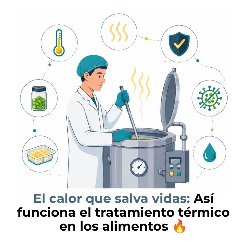 tratamiento térmico de alimentos