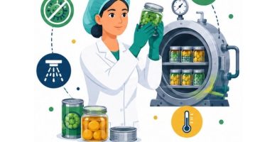 esterilización comercial de alimentos