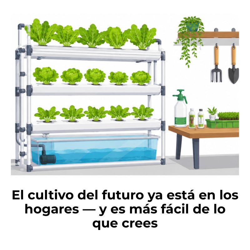hidroponía para principiantes en casa