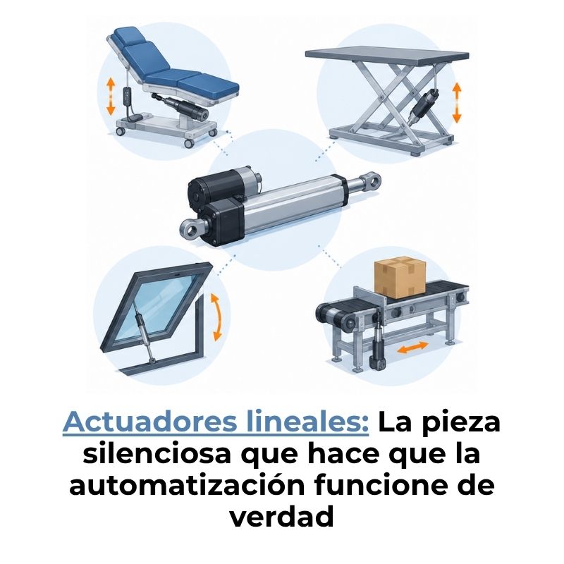 actuadores lineales mecatrónicos
