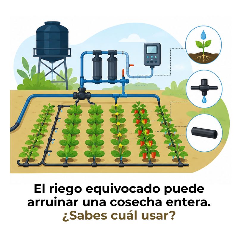 sistemas de riego agrícola
