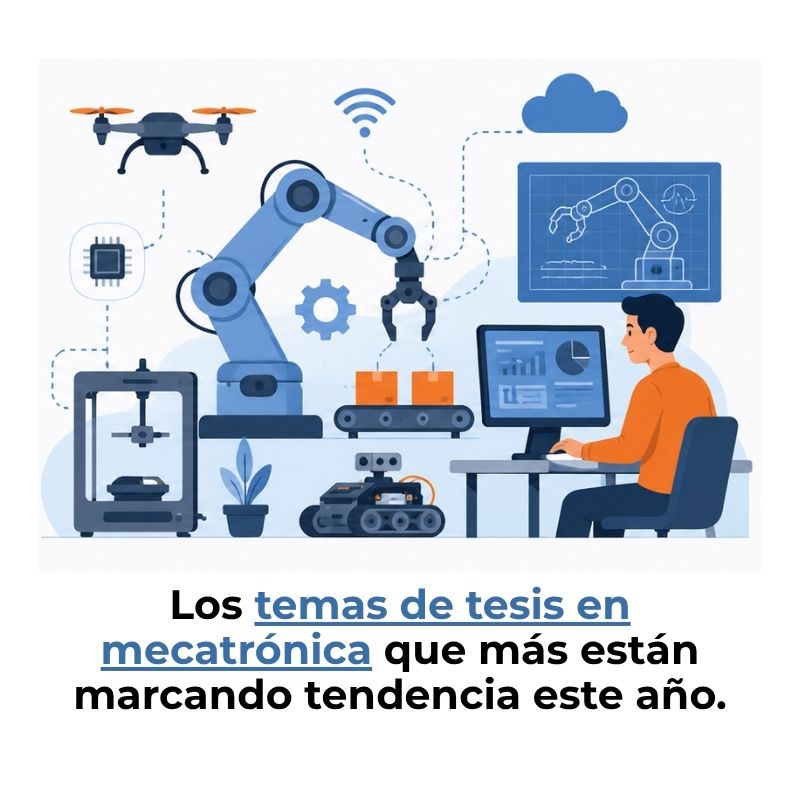 temas de tesis de ingeniería mecatrónica interesantes