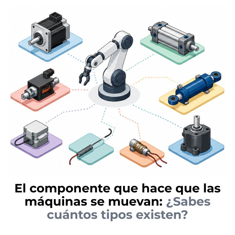 tipos de actuadores mecatrónicos