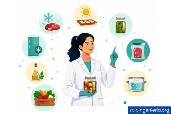 tipos de conservación de alimentos