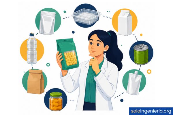 tipos de empaques para alimentos
