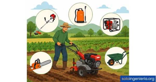 tipos de maquinaria para pequeños agricultores