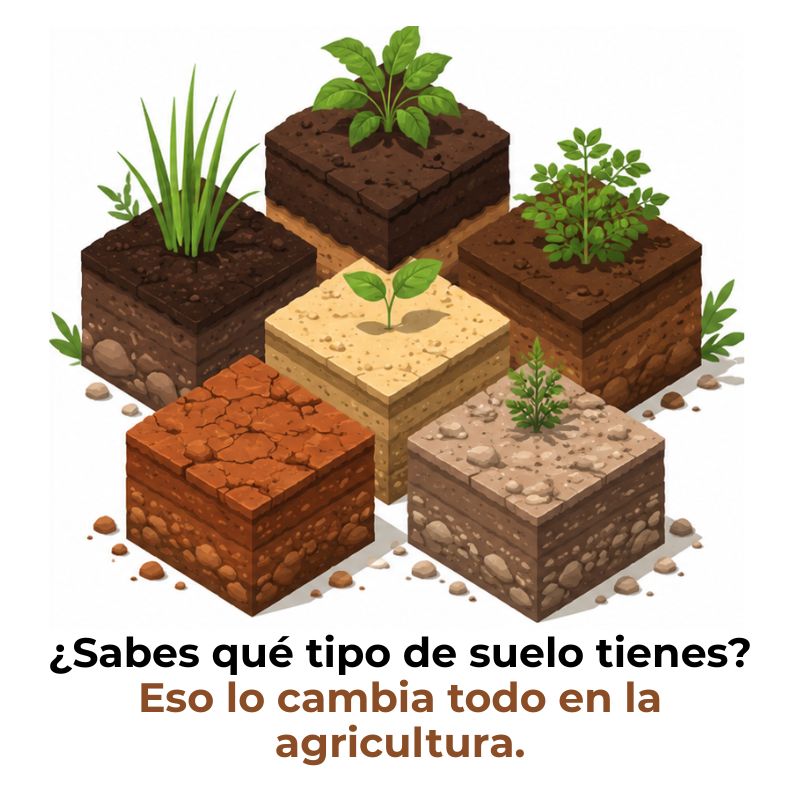 tipos de suelo agrícola