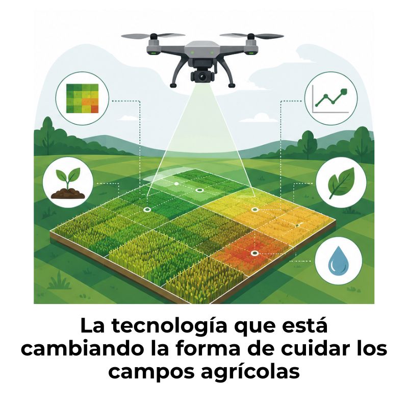 cómo usar drones para monitorear cultivos