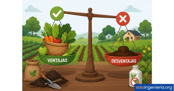ventajas y desventajas de la agricultura orgánica