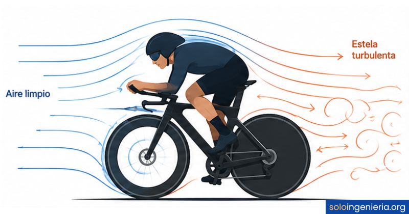 aerodinámica del ciclismo