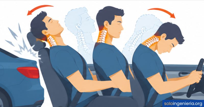 biomecánica del latigazo cervical en accidentes