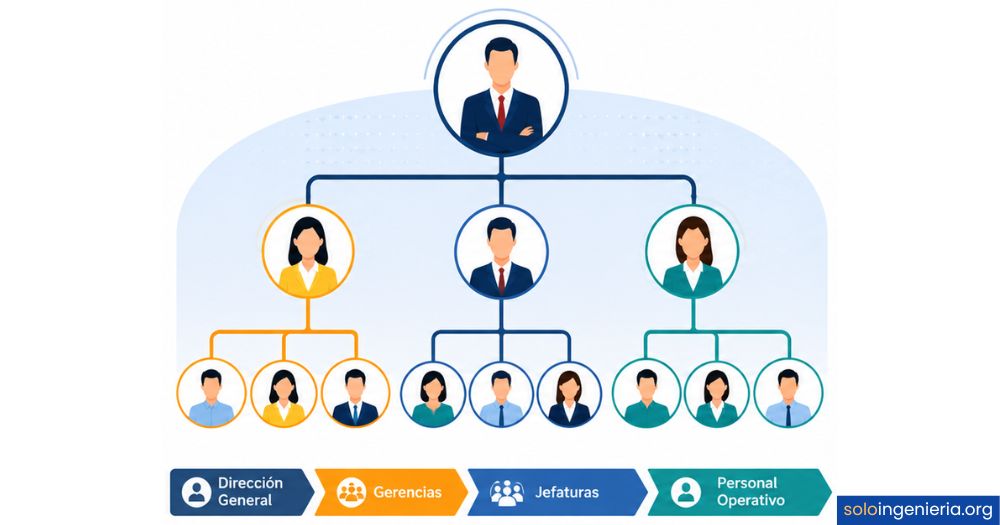 cadena de mando empresarial