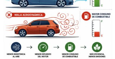 cómo afecta la aerodinámica al consumo de combustible