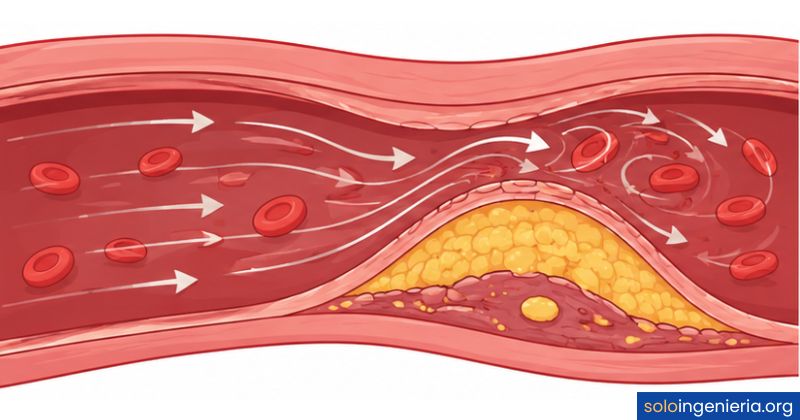 cómo afecta la biomecánica a la aterosclerosis