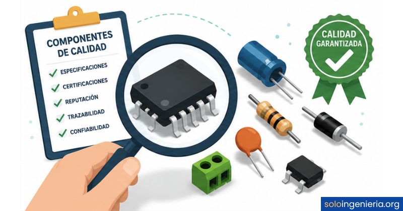 cómo elegir componentes electrónicos de calidad