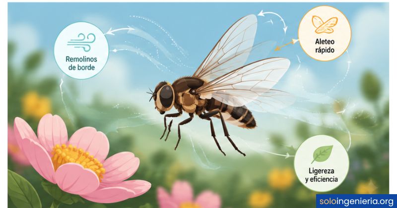 cómo logran volar los insectos pese a su tamaño