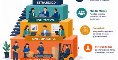 cuántos niveles jerárquicos tiene una empresa