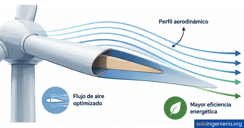 diseño aerodinámico de las aspas de un aerogenerador