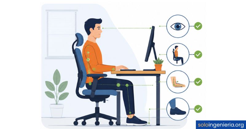 diseño ergonómico de estaciones de trabajo