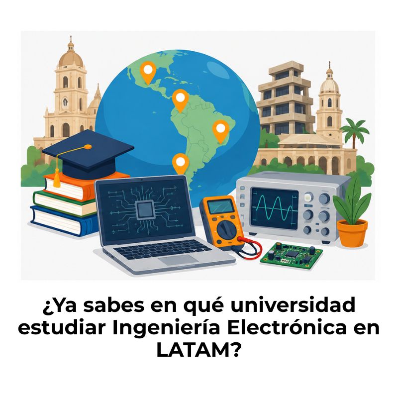 dónde estudiar ingeniería electrónica en latinoamérica