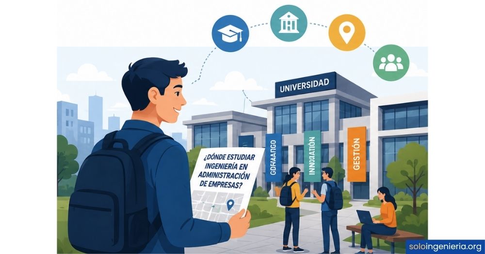 dónde estudiar ingeniería en administración de empresas