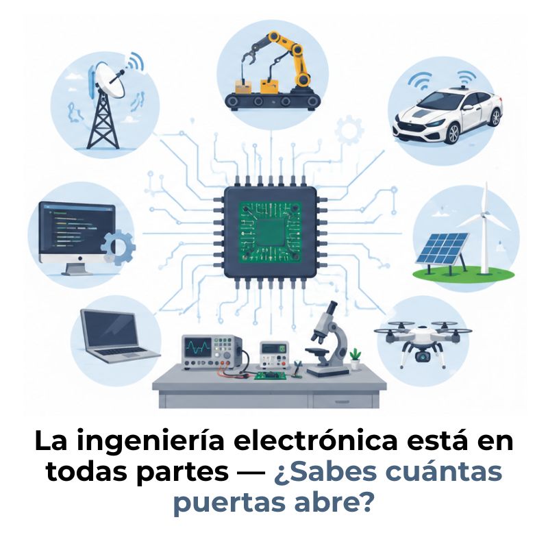 campo laboral de la ingeniería electrónica