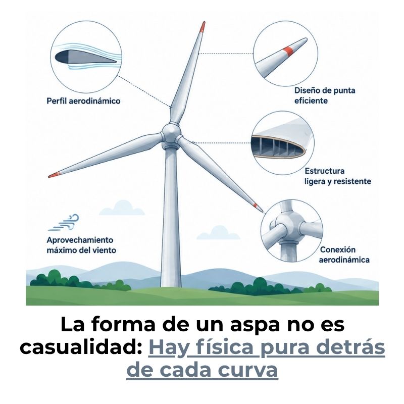 diseño aerodinámico de las aspas de un aerogenerador