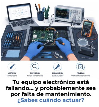 mantenimiento de equipos electrónicos