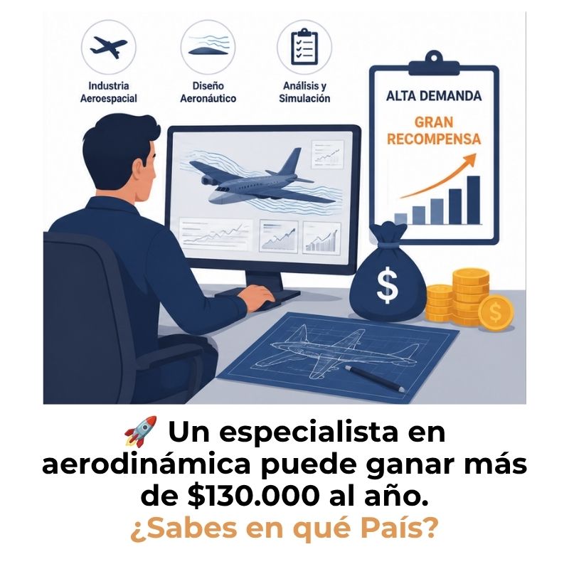 salario de un especialista en aerodinámica