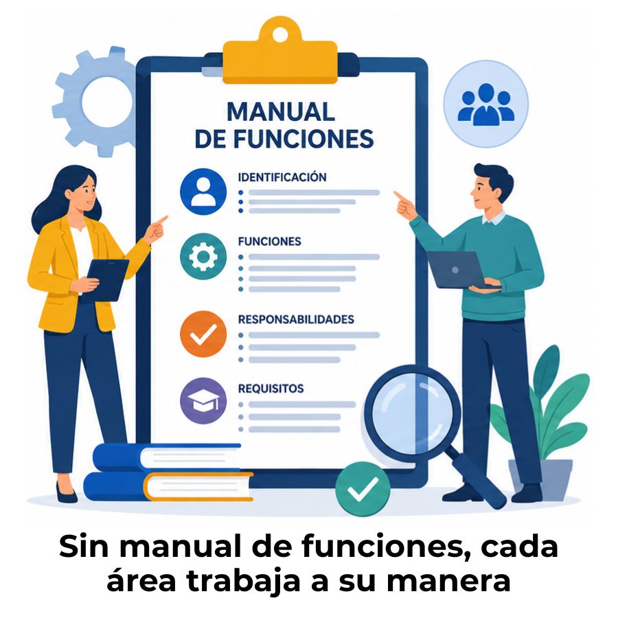 cómo elaborar un manual de funciones