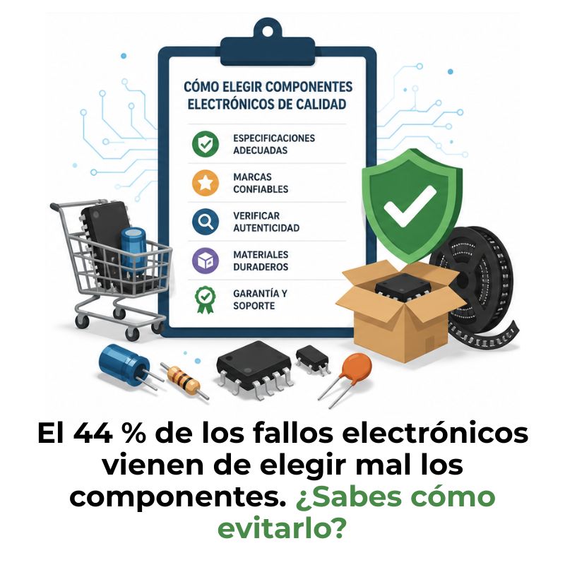 cómo elegir componentes electrónicos de calidad