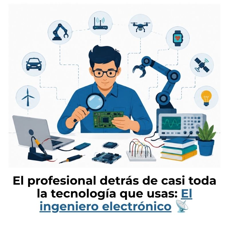 qué hace un ingeniero electrónico