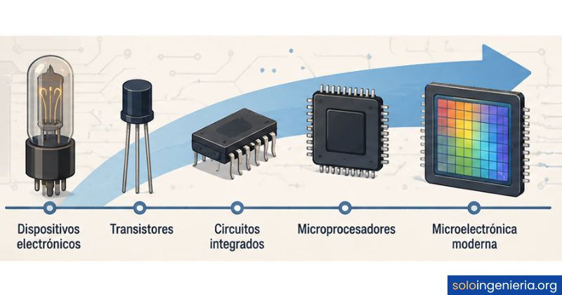 historia de la microelectrónica