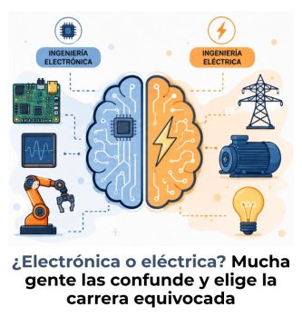diferencia entre ingeniería electrónica y eléctrica
