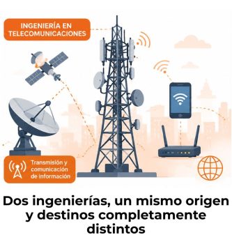 diferencia entre ingeniería electrónica y telecomunicaciones