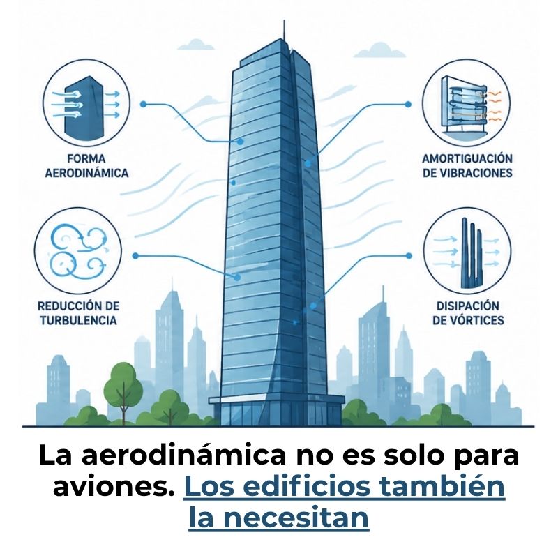 aerodinámica de edificios altos