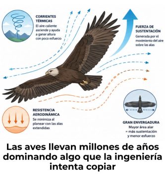 aerodinámica del vuelo de las aves