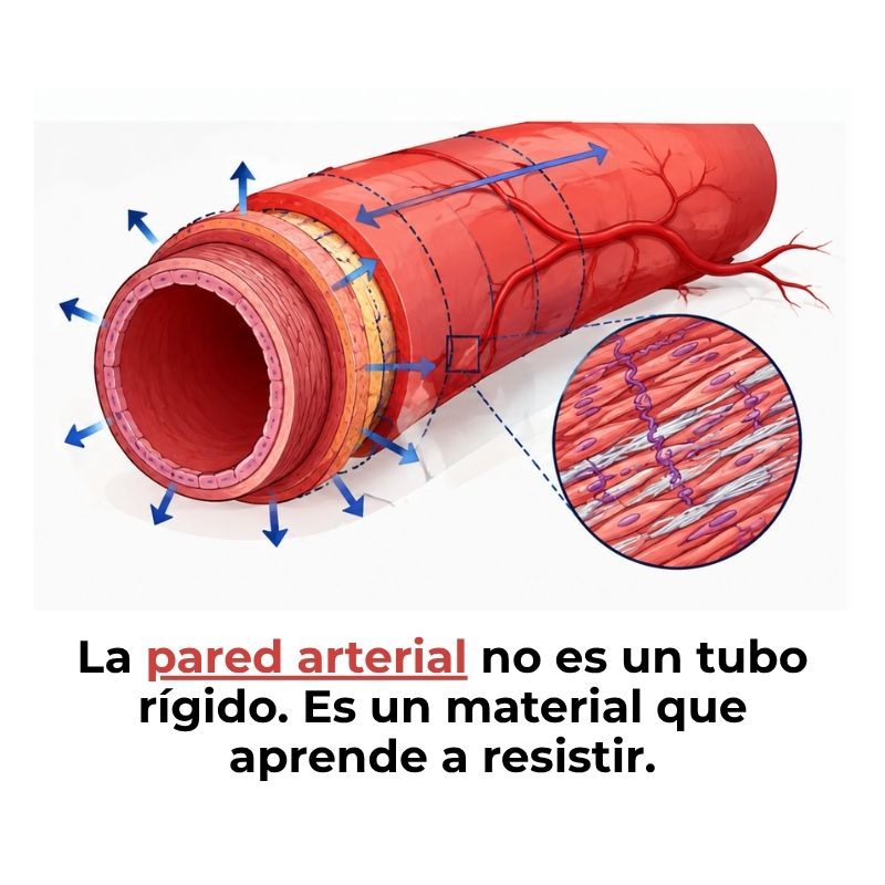 biomecánica de la pared arterial