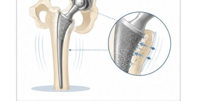 estabilidad biomecánica de un implante articular