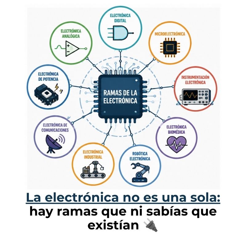 ramas de la electrónica