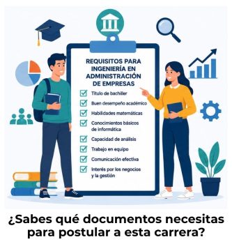 requisitos para Ingeniería en Administración de Empresas