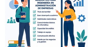 requisitos para Ingeniería en Administración de Empresas