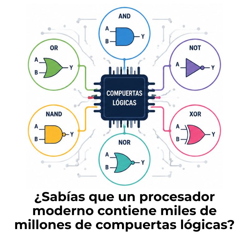 tipos de compuertas lógicas