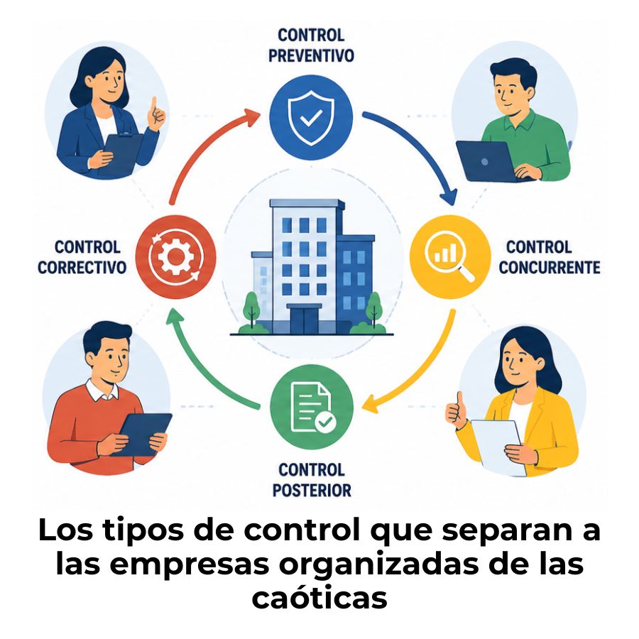 tipos de control administrativo en una empresa