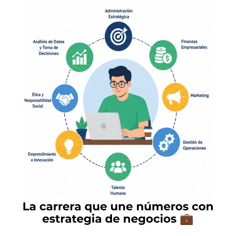 malla curricular de ingeniería en administración de empresas
