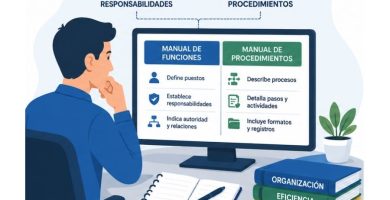 diferencia entre manual de funciones y de procedimientos
