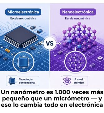 diferencia entre microelectrónica y nanoelectrónica